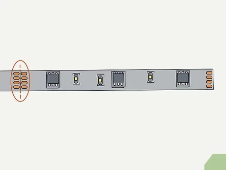 按尺寸切割的 LED 灯