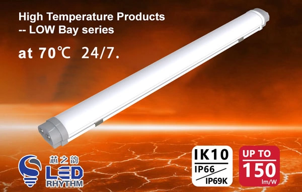 vapor tight led light fixture application