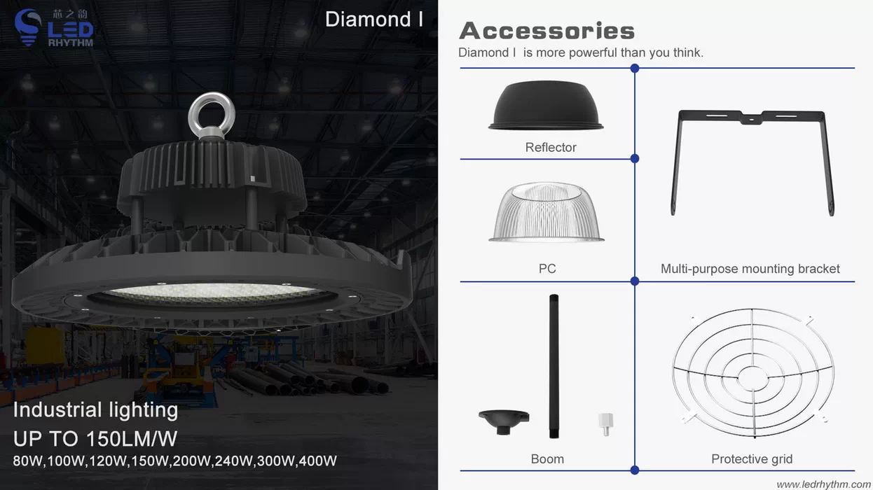 diamond1 round led high bay descrizione