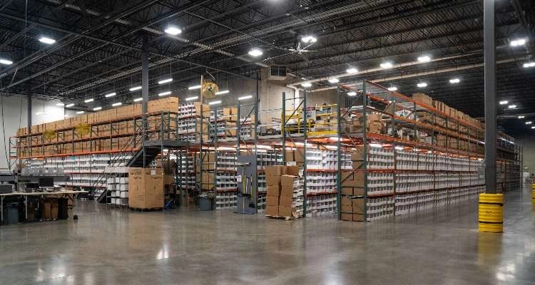 industrial led high bay lighting application