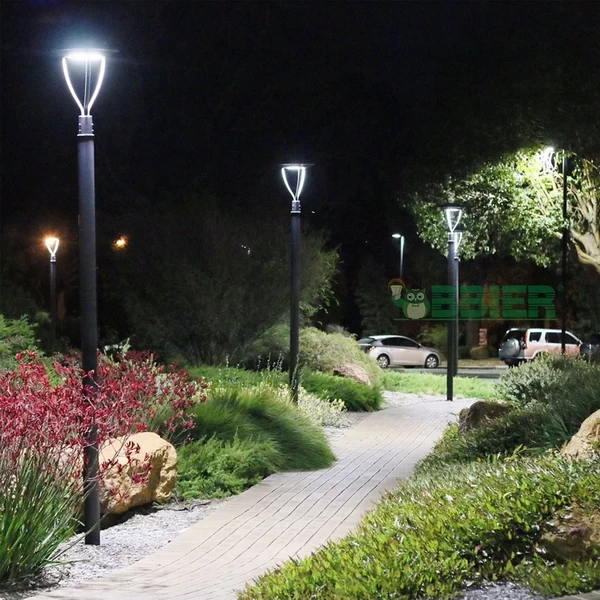 post top lights garden