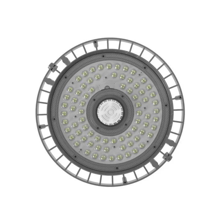 Golden Round High Bay Led Lights-Infrared Sensor High Light Efficiency - Image 2