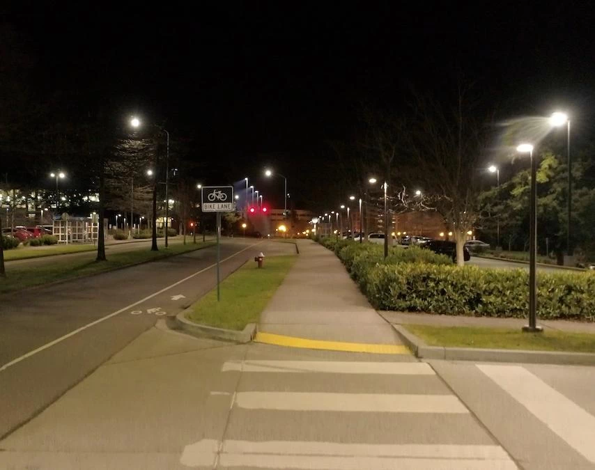 lights on streets
