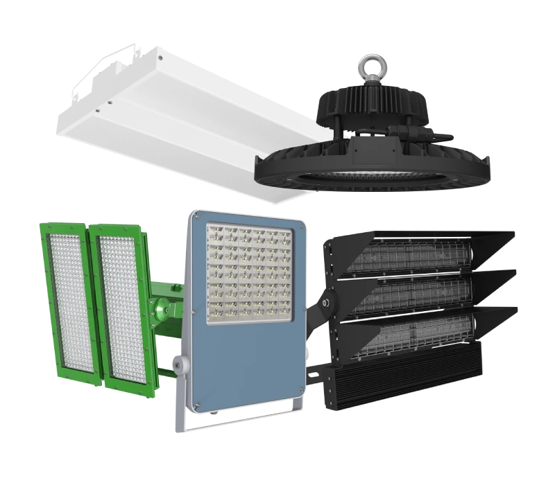 led basketball court lights