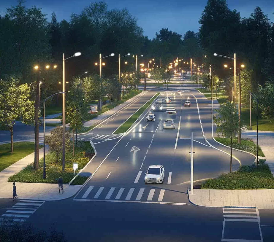 用于公共照明的 LED 灯具