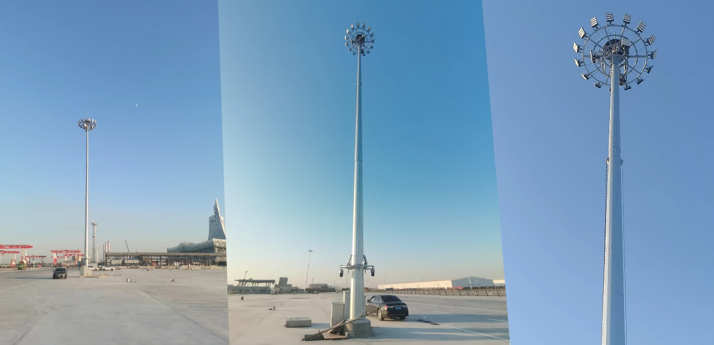 led high mast flood lights