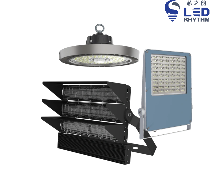 導かれた馬の競技場のライト